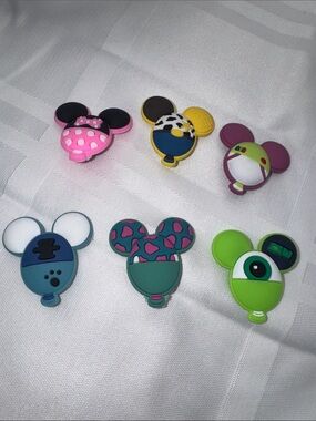 Crocs Disney Mickey Mouse balloon-shaped shoe charms Jibbitz for Crocs sandals